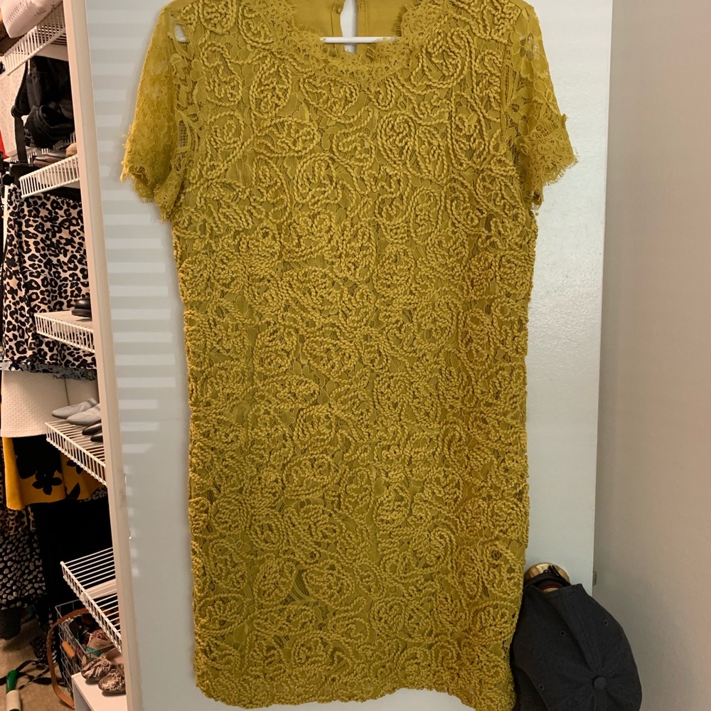 Zara embroidered T-shirt dress